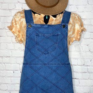 Blue Jean Overall Dress